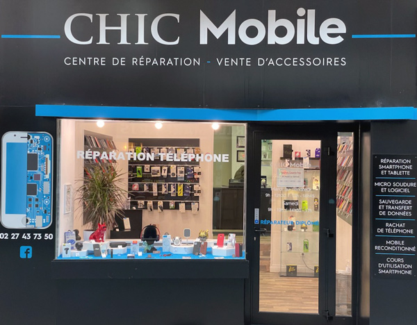 CHIC Mobile, réparation smartphone à Fécamp